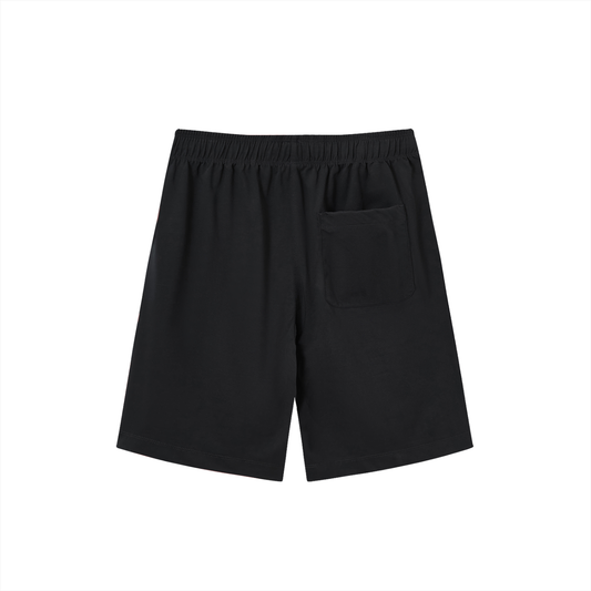 77̶7 CLUB Drippy Graphic Shorts