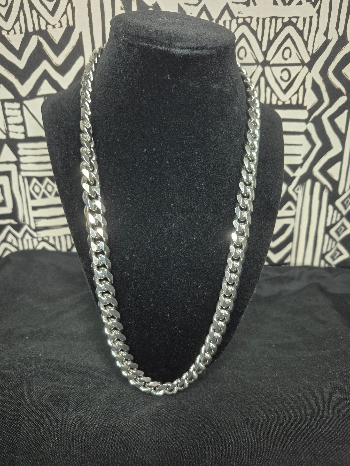 24" Miami Cuban Link Chain 12mm - Solid 925 Sterling Silver